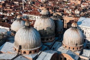 Kuppeln, Markusdom, Venedig, Italien
