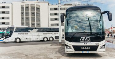 Bustransfer vom Flughafen Marco Polo ins Stadtzentrum von Venedig
